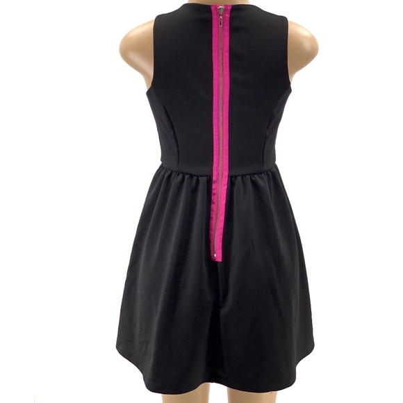 Cute Color Block Zipper Dress - Picture 4 of 8